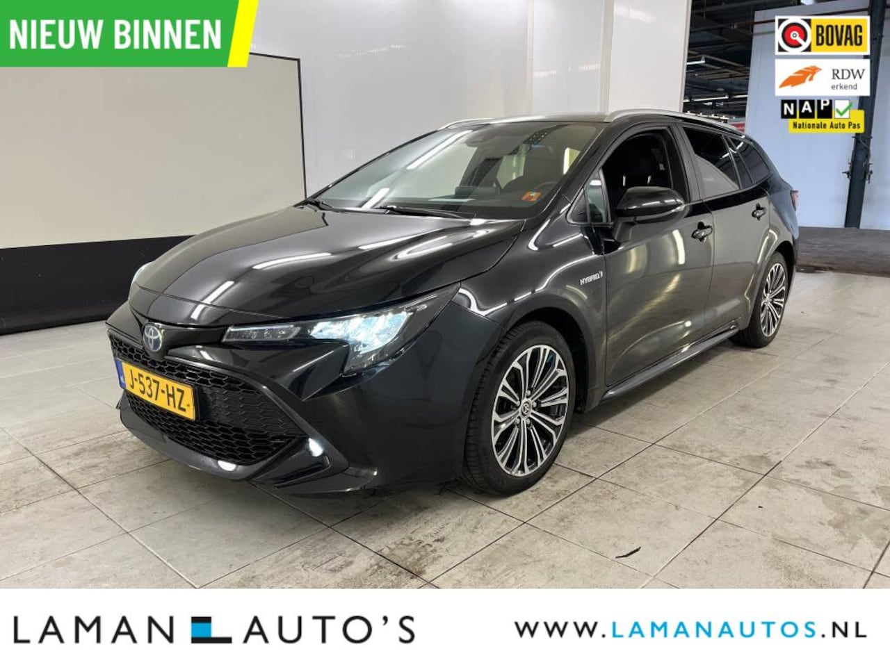 Toyota Corolla Touring Sports - 1.8 Hybrid 122pk Business Plus | CarPlay ECC Navi 17" LMV LED ACC Camera Metallic | Hybrid - AutoWereld.nl