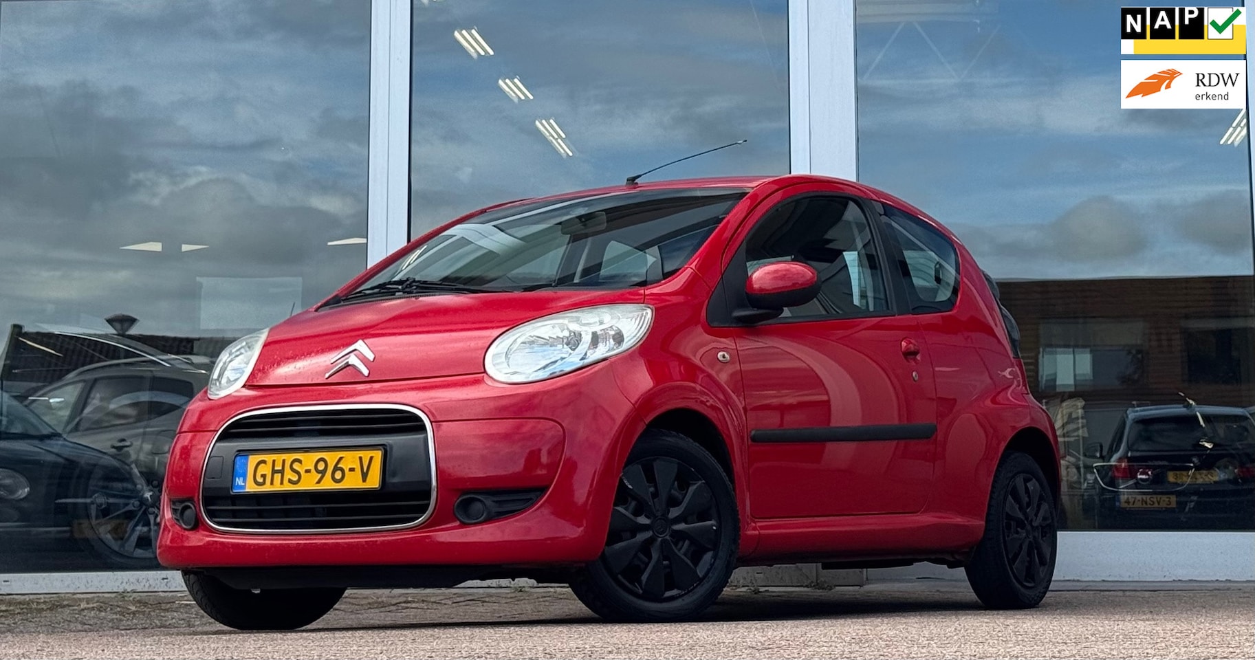 Citroën C1 - 1.0-12V Séduction Elektrische Ramen Nieuwe Apk Garantie! - AutoWereld.nl