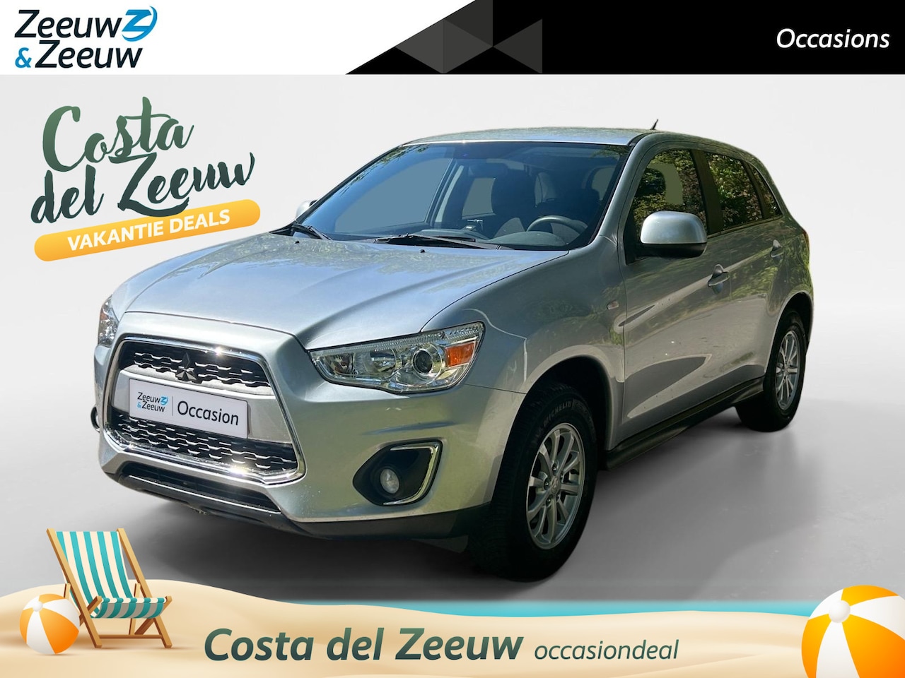 Mitsubishi ASX - 1.6 Cleartec Bright Climate , parkeersensor , goed onderhouden . lm velgen . - AutoWereld.nl