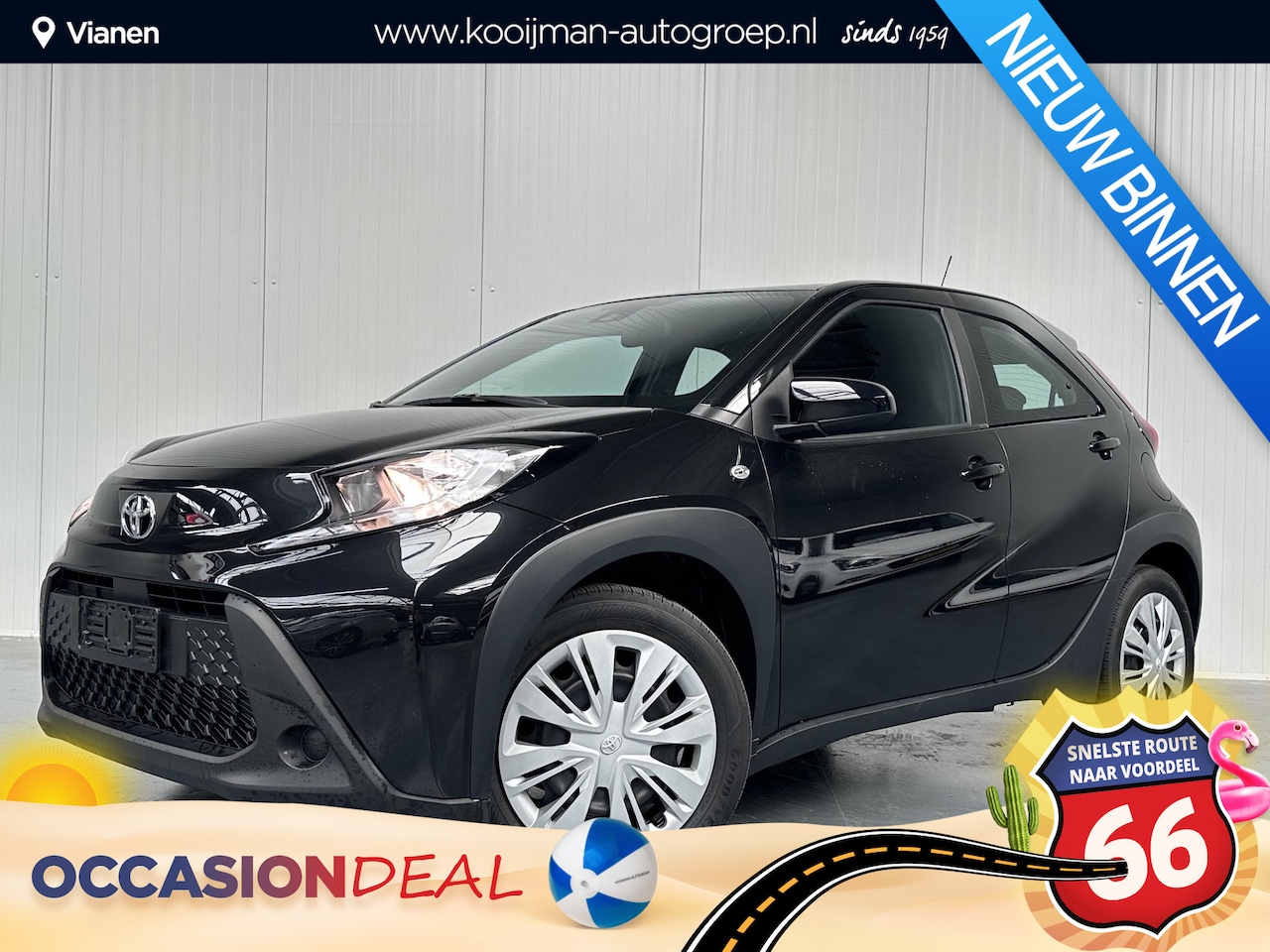 Toyota Aygo X - 1.0 VVT-i S-CVT play 1.0 VVT-i S-CVT Play - AutoWereld.nl