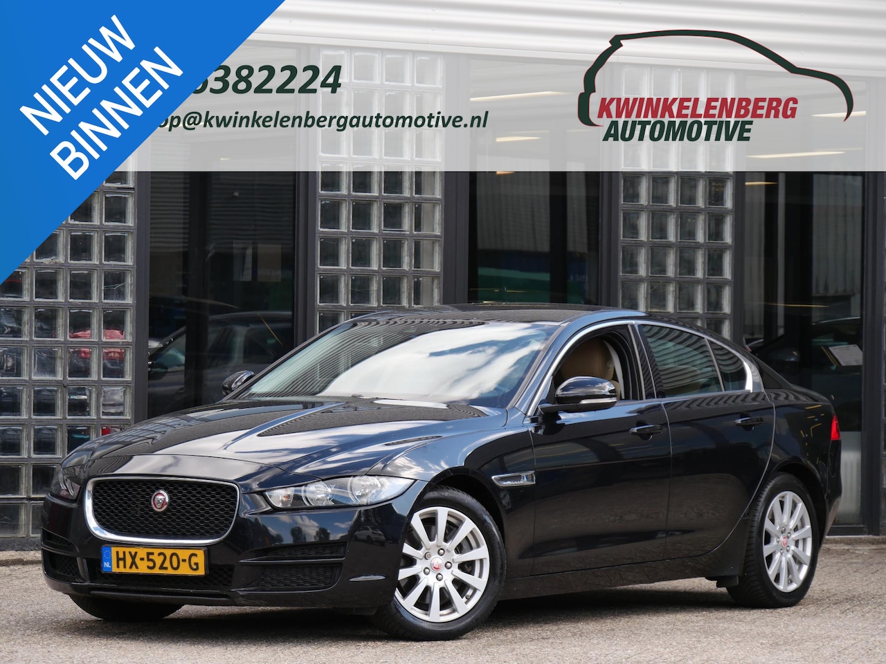 Jaguar XE - 2.0 PRESTIGE/ BUSINESS PACK/ LATTE LEDER - AutoWereld.nl