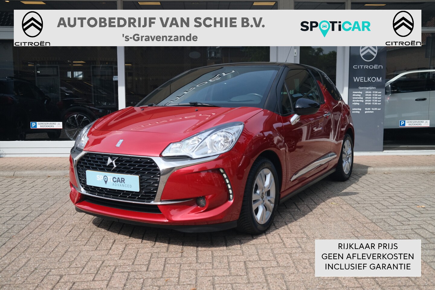 DS 3 - 1.2 PureTech So Chic Navi | Sensoren | Sportstoelen | LM velg - AutoWereld.nl