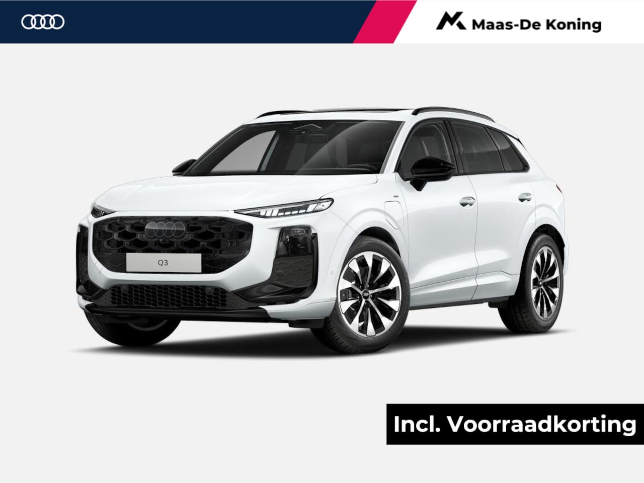 Audi Q3 - 1.5 200kW e-hybrid S edition 272 PK · Panorama-glasdak · Techniekpakket plus · Optiekpakke - AutoWereld.nl