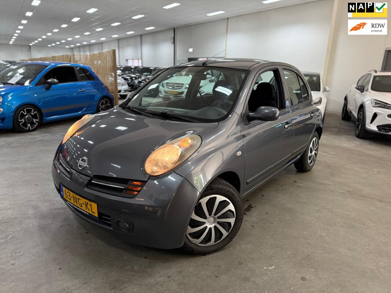 Nissan Micra - 1.4 Tekna / AUTOMAAT / NIEUWE APK / NAP - AutoWereld.nl