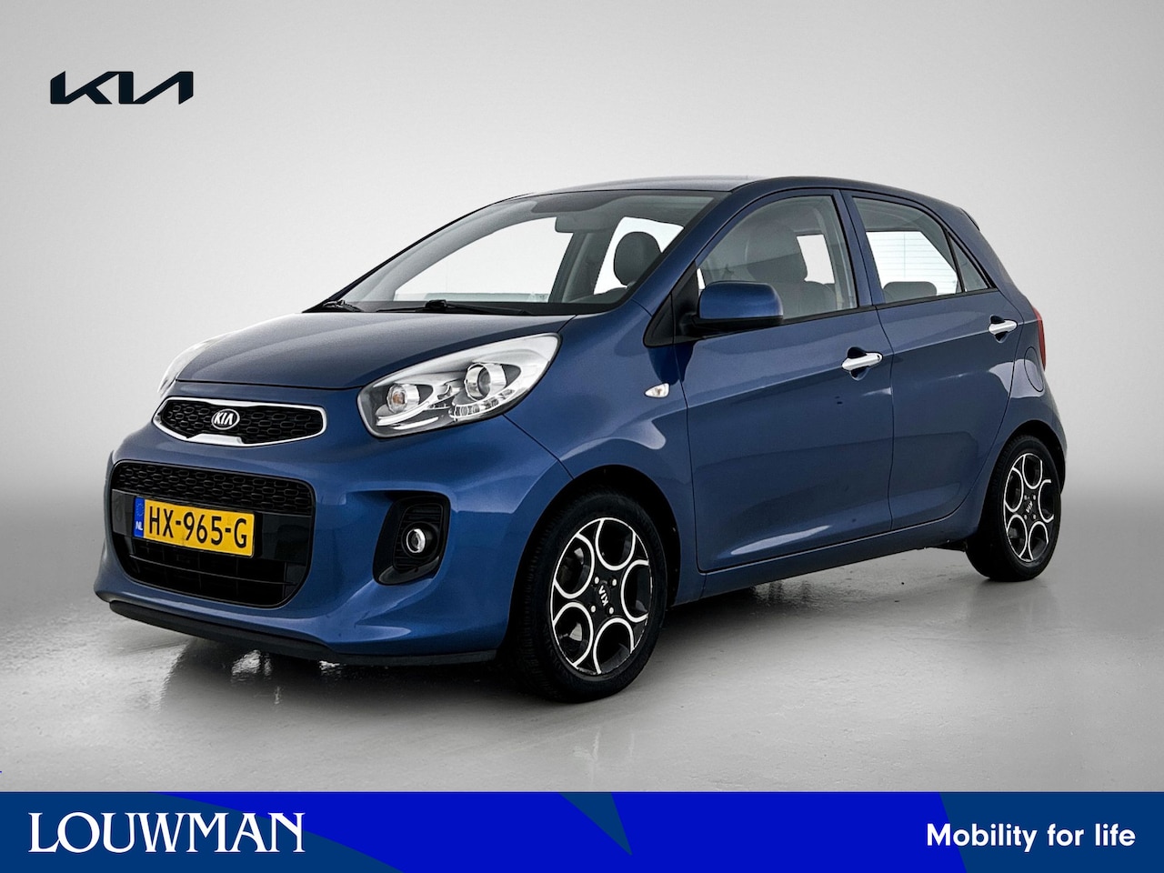 Kia Picanto - 1.0 CVVT DynamicLine Climate control | Lichtmetalen velgen | Bluetooth - AutoWereld.nl