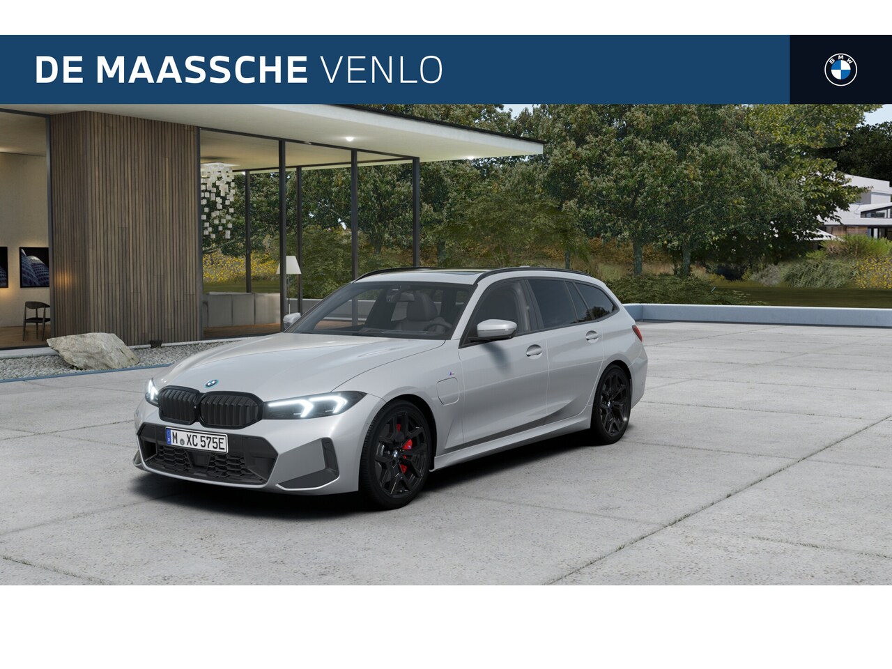 BMW 3-serie Touring - 330e High Executive M Sport Automaat / Panoramadak / Trekhaak / Sportstoelen / Adaptieve L - AutoWereld.nl