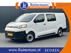 Citroën Jumpy - 2.0 HDI 177 PK EURO 6 / AUTOMAAT / 1E EIG. / DUBBEL CABINE / AIRCO / CRUISE / NAVI / BLUET