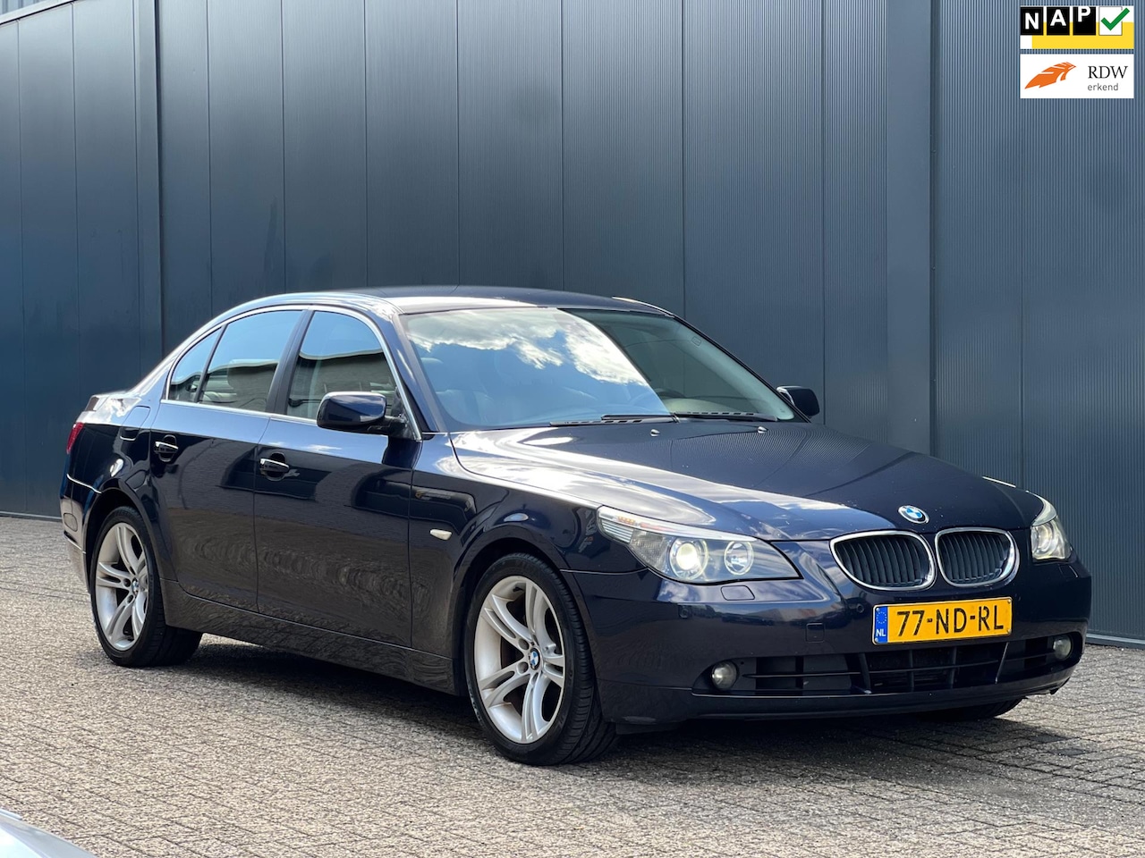 BMW 5-serie - 530i Leder|StoelVW|Boekjes compleet|NAP| - AutoWereld.nl