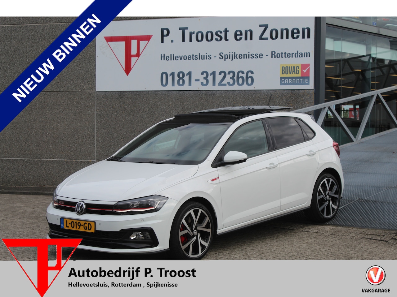 Volkswagen Polo - 2.0 TSI GTI Panoramadak/Navigatie/Virtual cockpit/Adaptive cruise control/Climat control/S - AutoWereld.nl