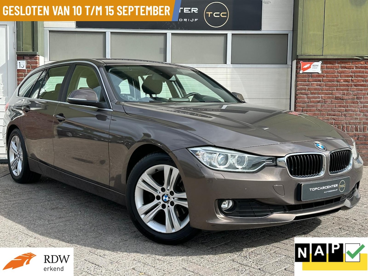 BMW 3-serie Touring - 316i Executive PARKS/NAVI/CRUISE/APK/NAP - AutoWereld.nl