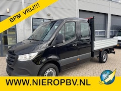 Mercedes-Benz Sprinter - 317CDI Dubbelcabine Openlaadbak Airco Cruisecontrol 3500KG Trekhaak Camera BPM VRIJ