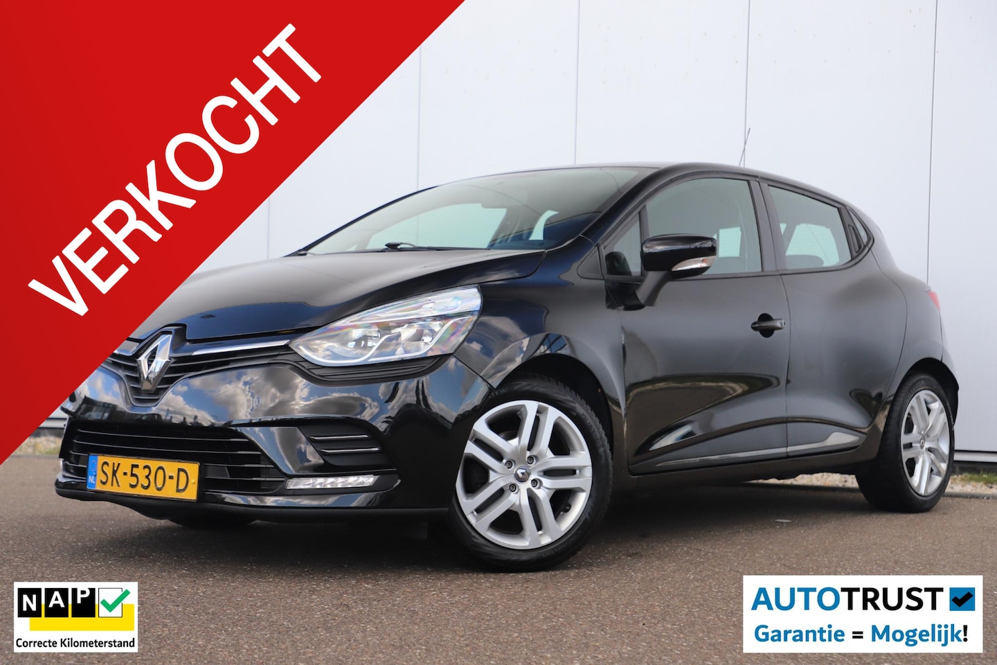 Renault Clio - 0.9 TCe Zen 90PK NAP! Navigatie Airco Cruise Control Bluetooth Elektrische Ramen - AutoWereld.nl
