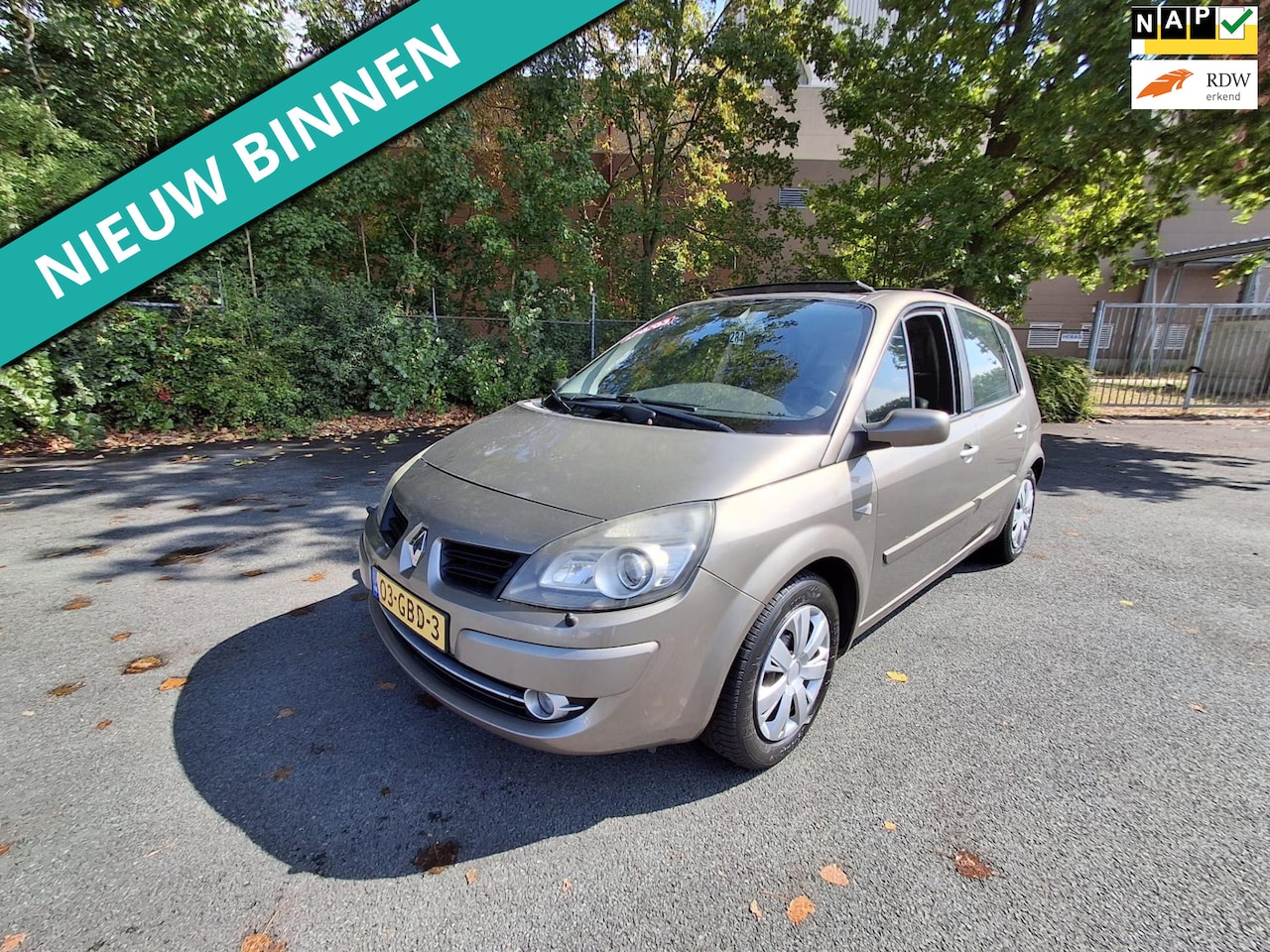 Renault Scénic - 1.6-16V Tech Line LEKKER GOEDKOOP RIJDEN OP GAS KOOPJE HOOR - AutoWereld.nl