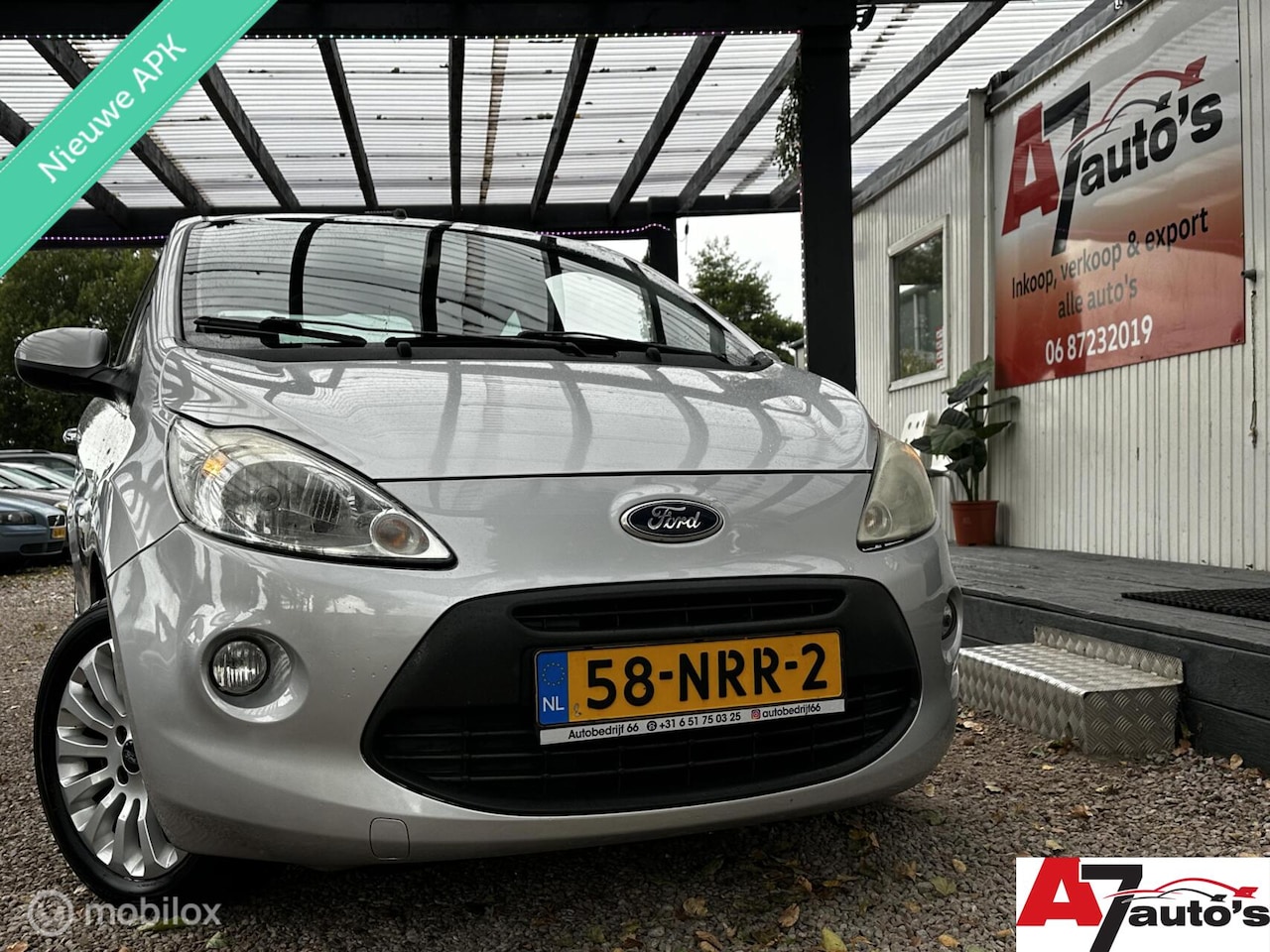 Ford Ka - 1.2 Titanium X Nieuwe APK//Airco - AutoWereld.nl