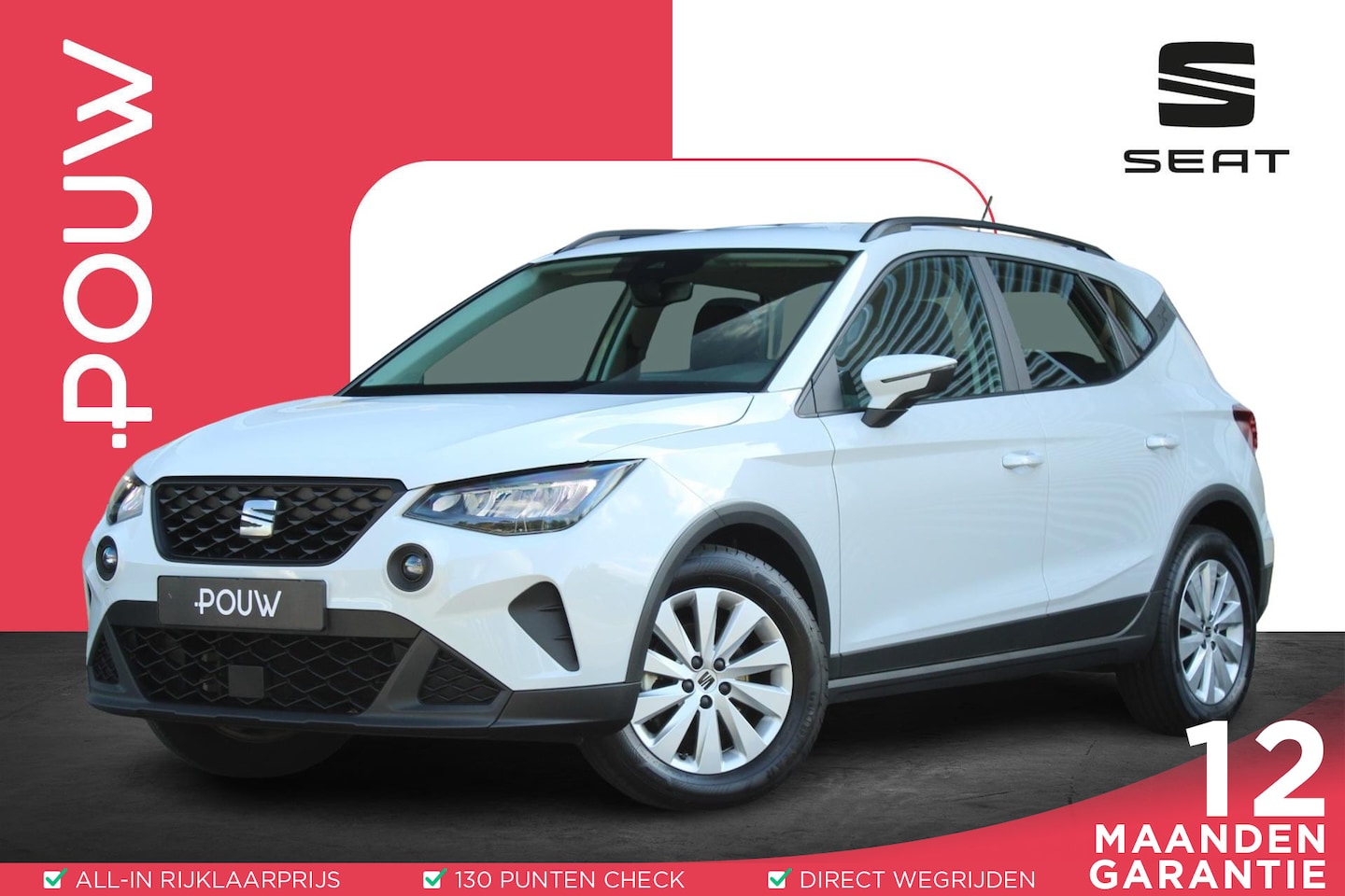 SEAT Arona - 1.0 TSI 95pk Style | Cruise Control | DAB | Automatische Airco | Apple CarPlay/ Android Au - AutoWereld.nl