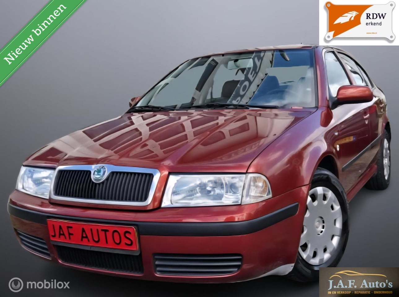 Skoda Octavia - 1.6 Airco 5drs Nieuwe APK 181xxx km nap - AutoWereld.nl