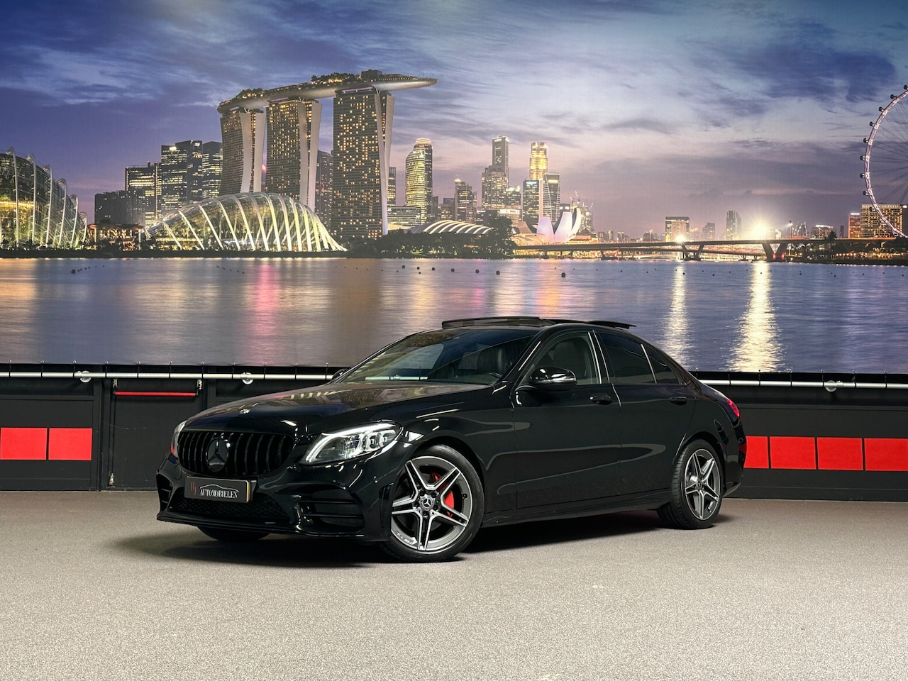 Mercedes-Benz C-klasse - C180 AMG Virtual|Panorama|Sfeer|Camera - AutoWereld.nl
