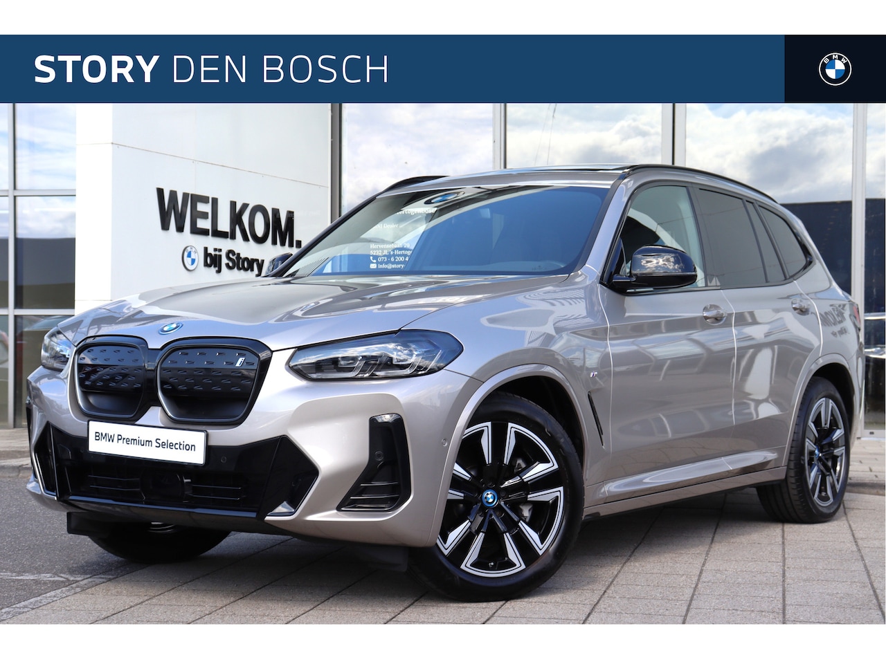 BMW iX3 - High Executive / Trekhaak / Sportstoelen / Achteruitrijcamera / M Adaptief onderstel / Ada - AutoWereld.nl