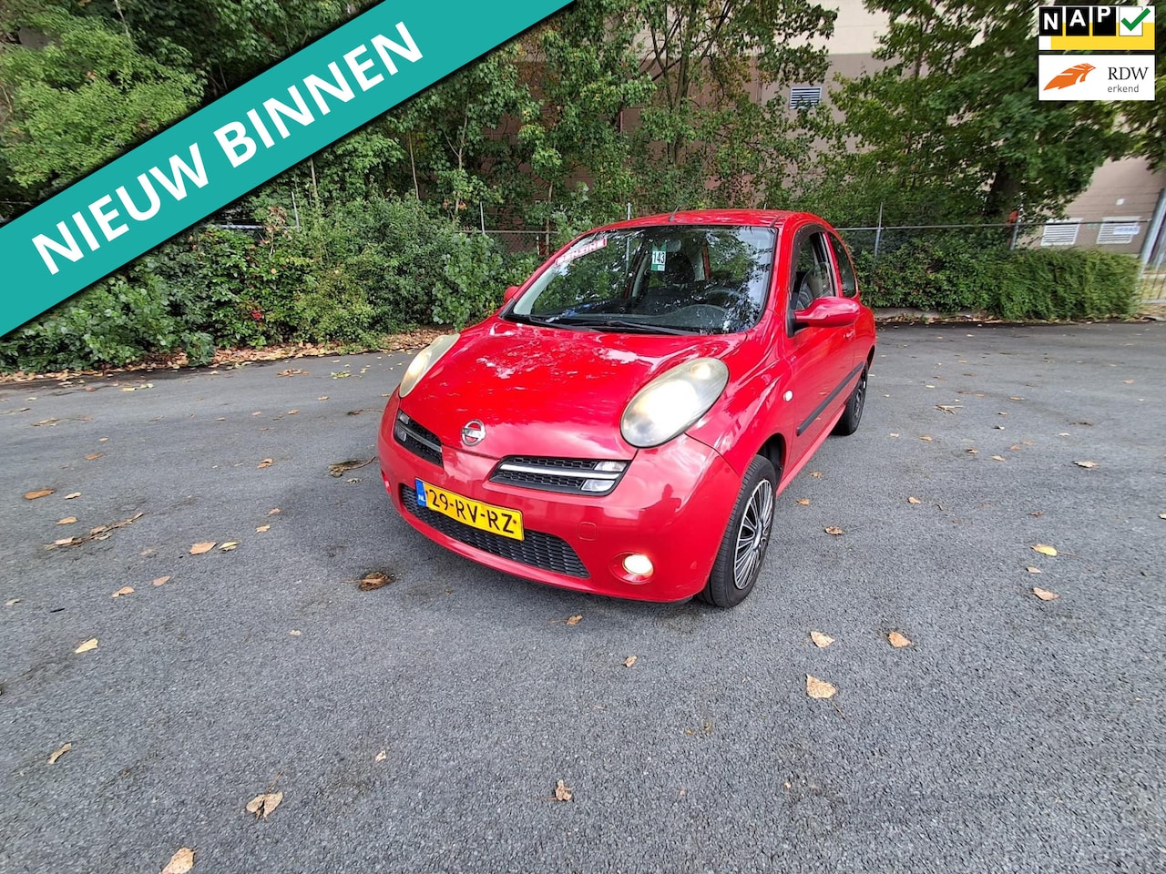 Nissan Micra - 1.4 Tekna LEUKE AUTO ZO WEG PRIJSJE - AutoWereld.nl