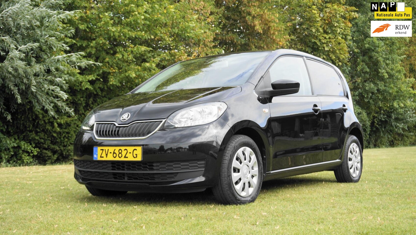 Skoda Citigo - 1.0 Greentech Ambition stuurbed. cruise control airco 5 drs - AutoWereld.nl
