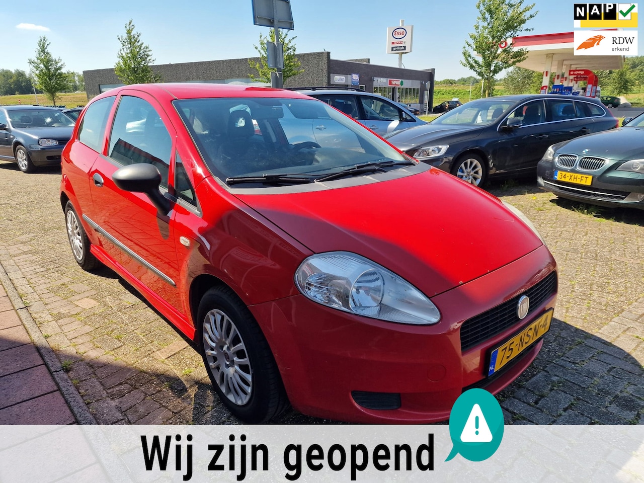 Fiat Grande Punto - 1.3 M-Jet Actual - Airco - - AutoWereld.nl
