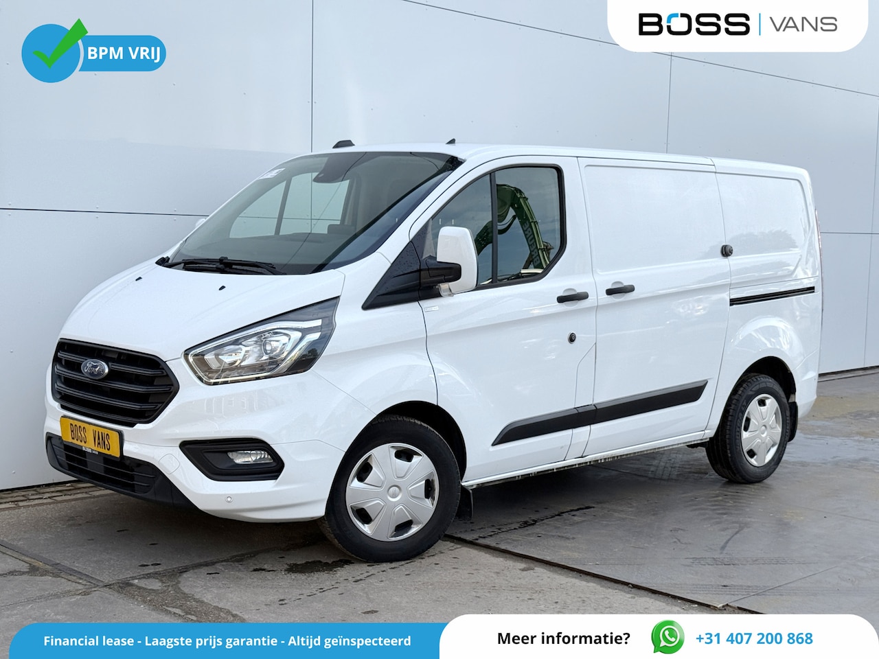 Ford Transit Custom - 2.0 TDCi L1H1 Automaat L1H1 Dubbele Schuifdeuren Airco Cruise Control Camera Navigatie Tre - AutoWereld.nl