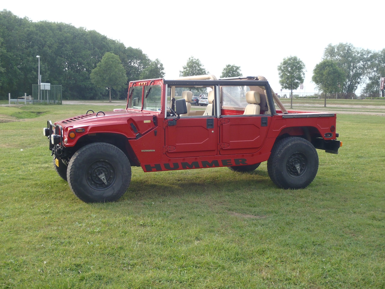 Hummer H1 - Hummer H1 CABRIO, een zeldzame orginele Civilian. Geen Humvee! - AutoWereld.nl