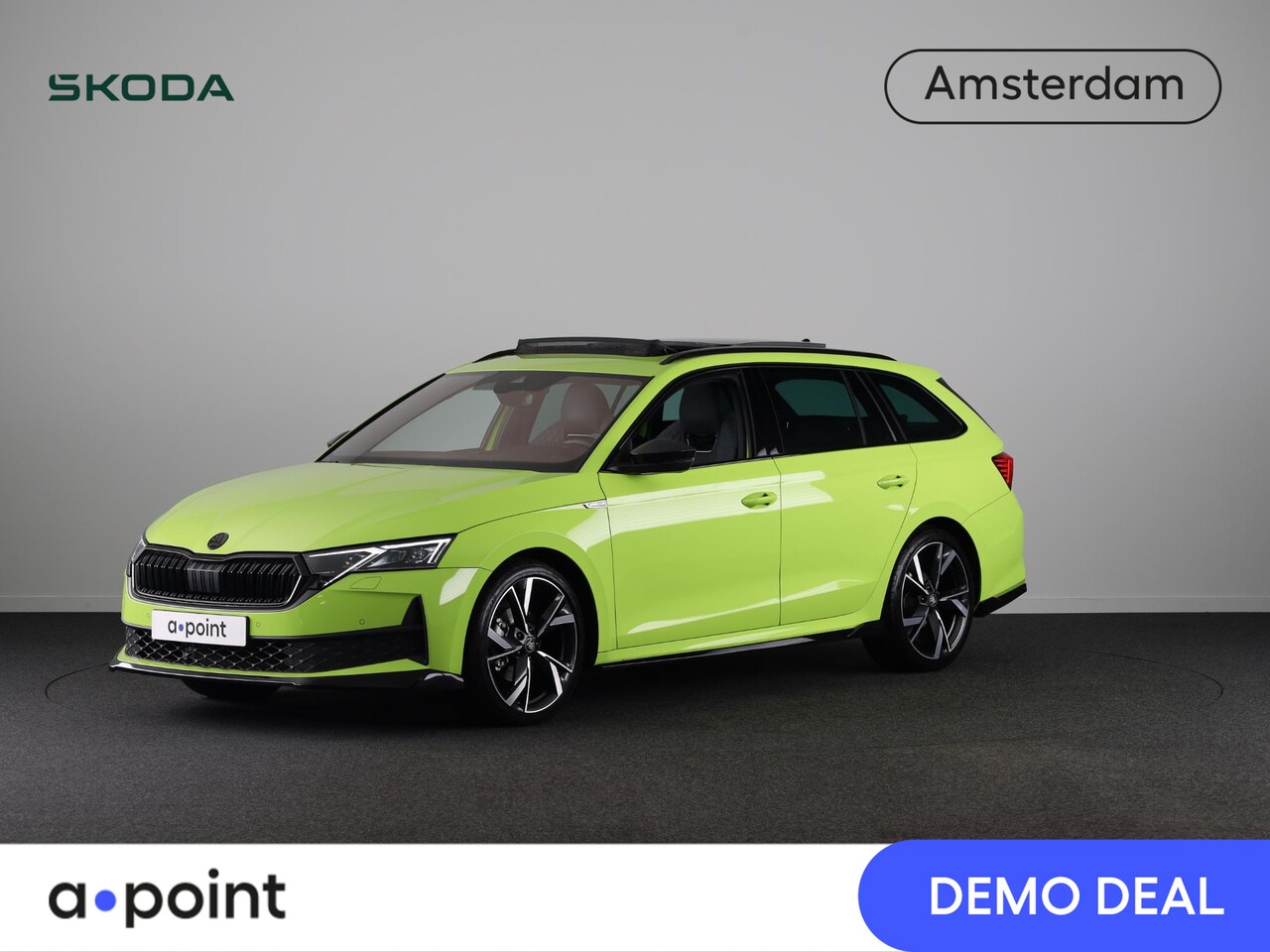 Skoda Octavia Combi - 1.5 TSI MHEV 150pk DSG-7 Sportline Business | Private lease vanaf 844,-- | Led Matrix | 19 - AutoWereld.nl