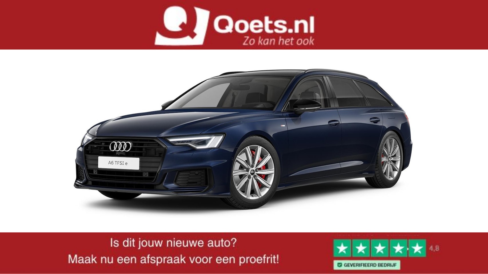 Audi A6 Avant - 55 TFSI e quattro Competition Panoramadak - Comfortstoelen - Stoelverwarming voor/achter - - AutoWereld.nl