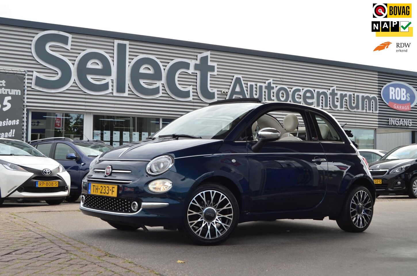 Fiat 500 C - 0.9 TwinAir Turbo | CABRIO|COLLEZIONE| NAVI|A.CARPLAY|LMW| - AutoWereld.nl