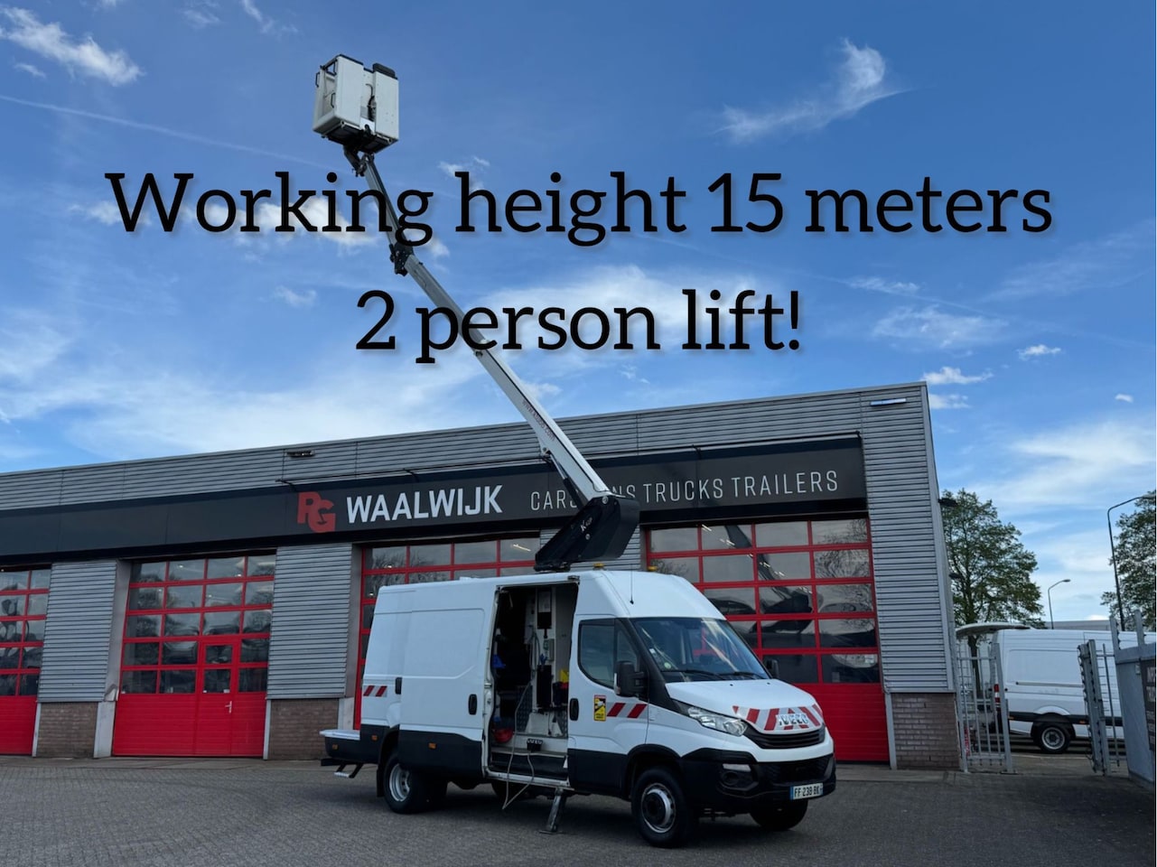 Iveco Daily - 2 persoonslift, 15 meter werkhoogte K 42 - AutoWereld.nl