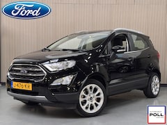 Ford EcoSport - 125pk EcoBoost Titanium Half Leer Climat Apple Car play Parkeersensoren Dealeronderhouden
