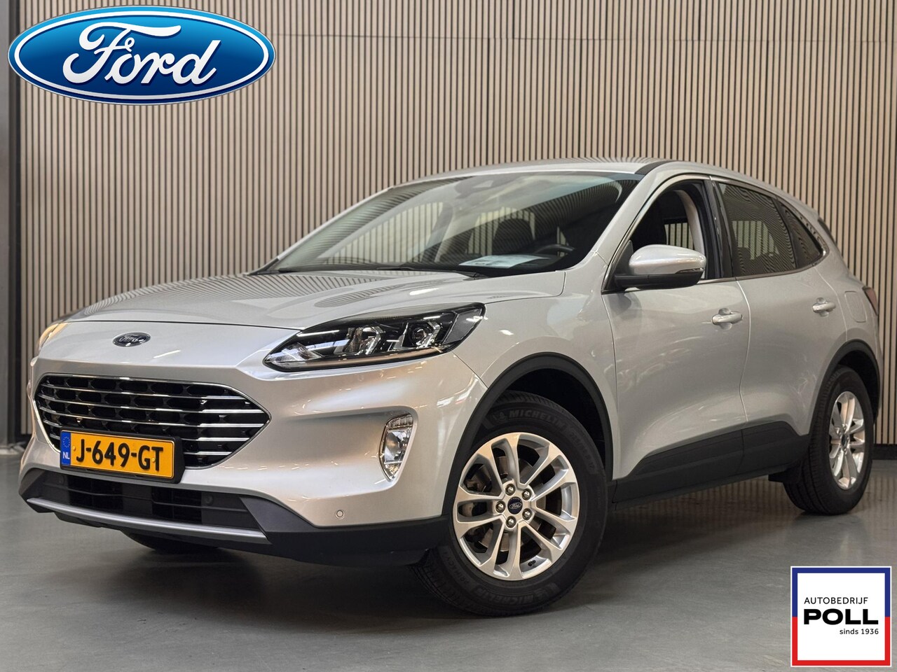 Ford Kuga - 1.5 EcoBoost Titanium Navi Climat Elek. Wegklapbare Trekhaak Dealeronderhouden - AutoWereld.nl