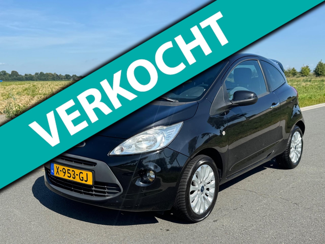 Ford Ka - 1.2 Metal start/stop Airco Lichtmetaal Spoiler - AutoWereld.nl