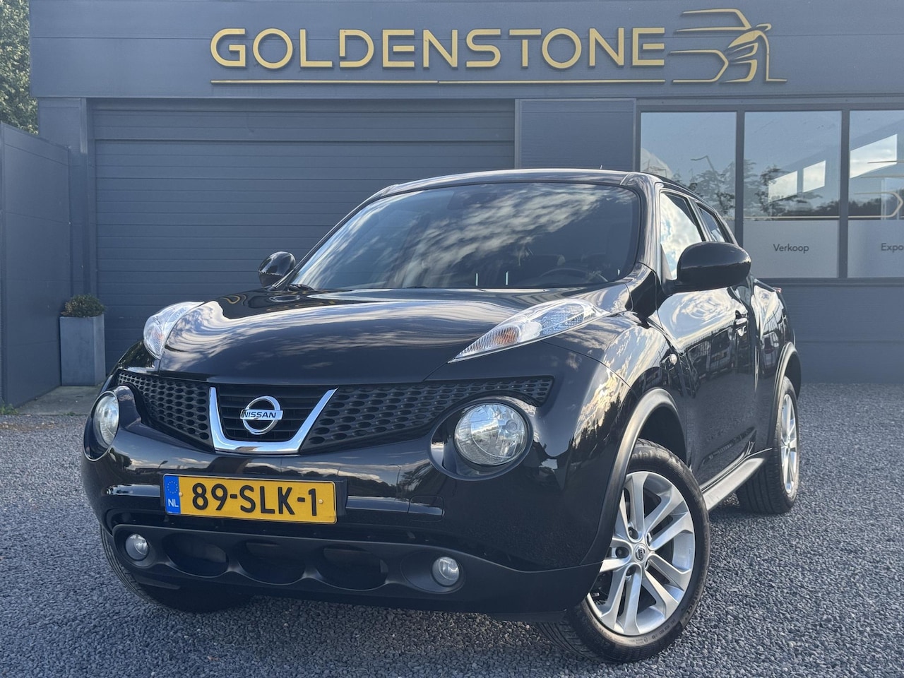 Nissan Juke - 1.6 Tekna 2e Eigenaar,Camera,Navi,Leder,Stoelverw,Clima,Cruise,117pk,Lm velgen,N.A.P,Nieuw - AutoWereld.nl
