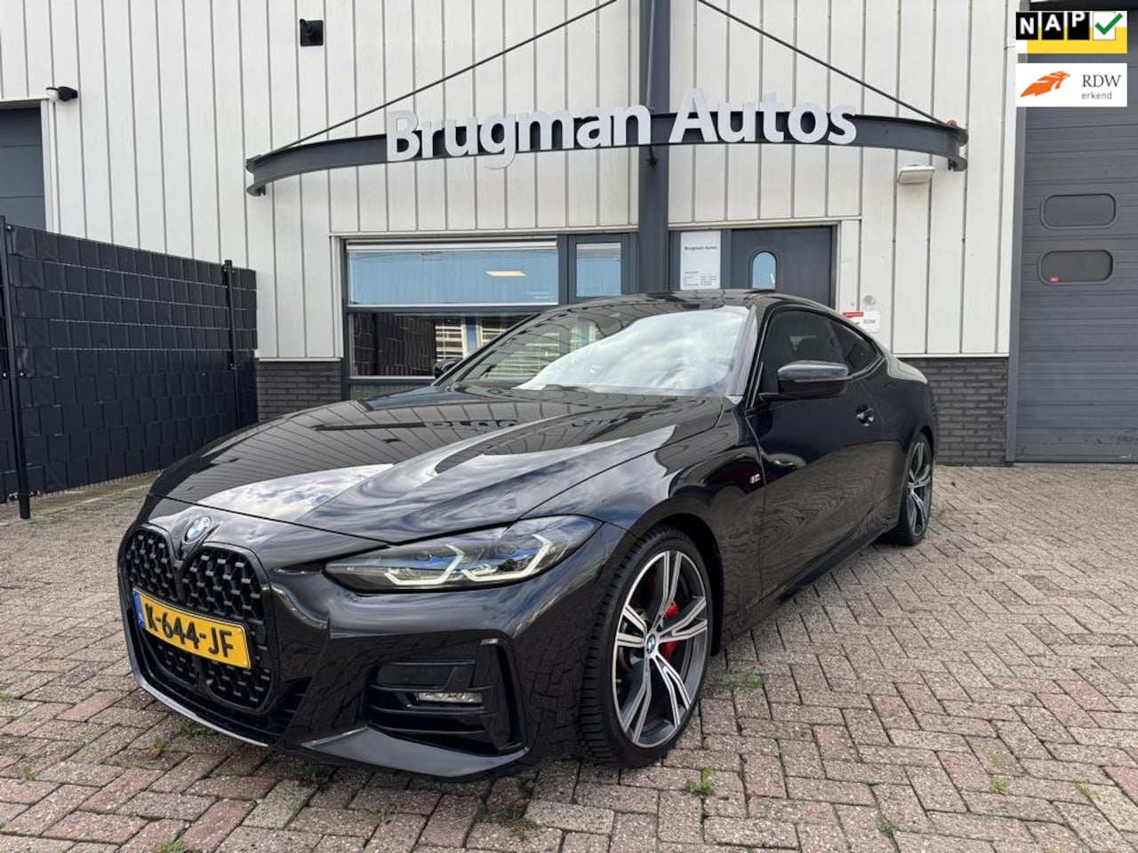 BMW 4-serie Coupé - 430i High Executive M-pro panormadak !!!! - AutoWereld.nl