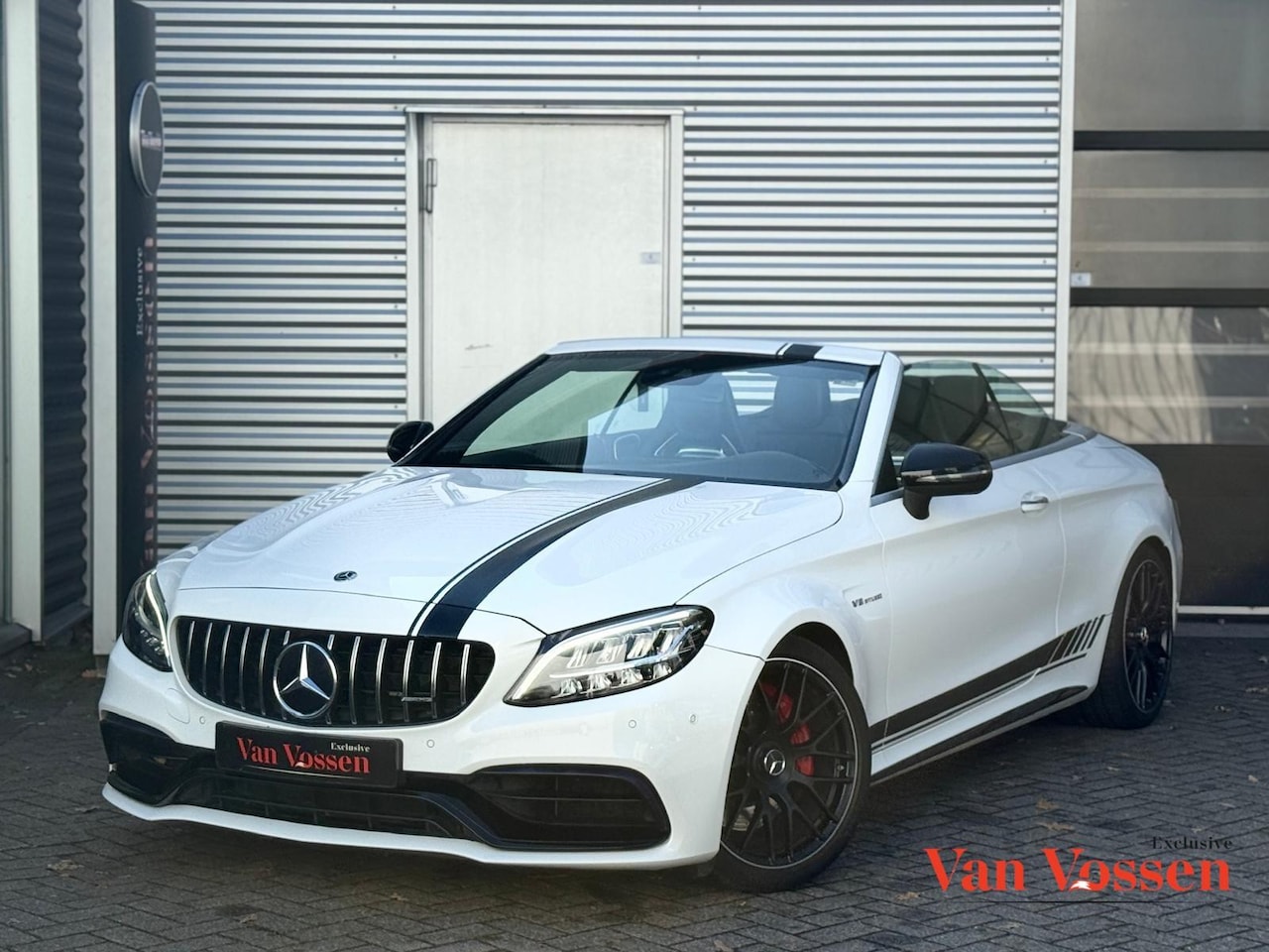 Mercedes-Benz C-klasse Cabrio - AMG C63 |Burmester|Camera||Leer|476 PK|CABRIO|MEMORIESTOELEN|SFEERVERLICHTING|CARPLAY| - AutoWereld.nl