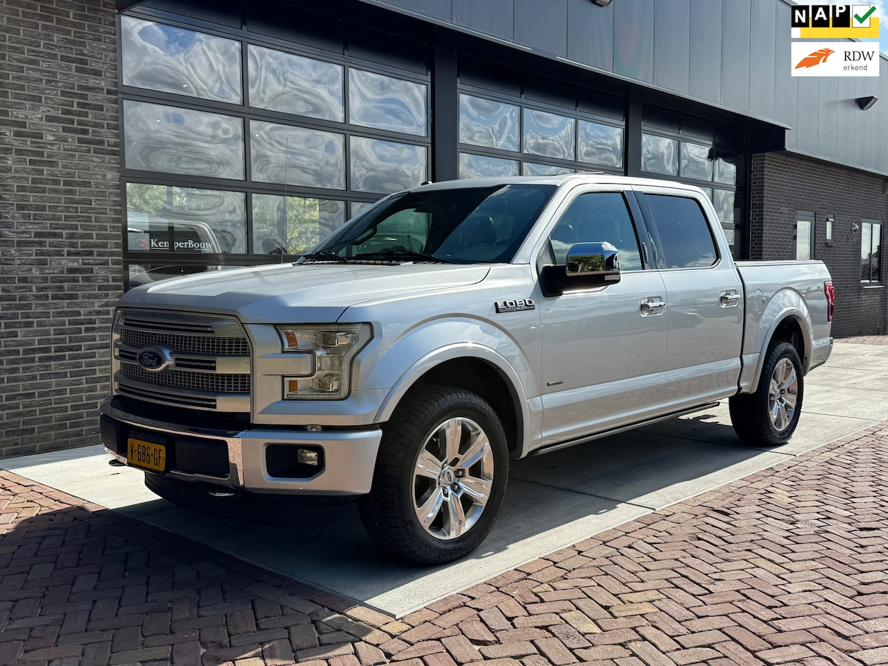 Ford F150 - USA 3.5 V6 Ecoboost SuperCrew | Leer | Pano | Camera | Trekhaak | - AutoWereld.nl