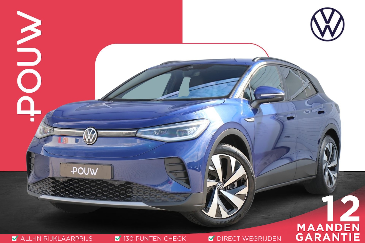Volkswagen ID.4 - 204pk Tech 77 kWh | SoH 92% | Trekhaak | Navigatie | Camera | Stoelverwarming - AutoWereld.nl