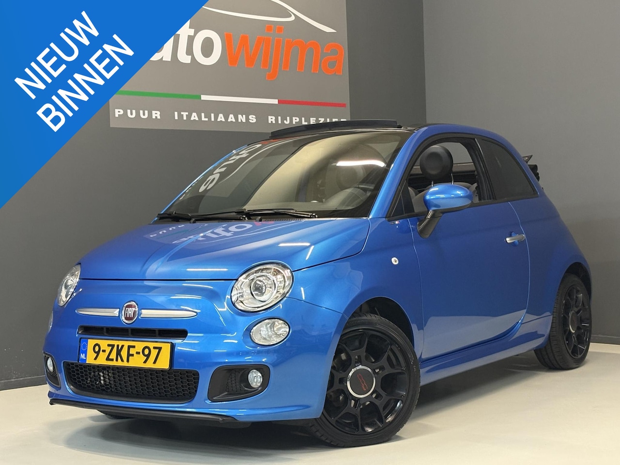 Fiat 500 C - 0.9 TwinAir Turbo 500S Cabrio Xenon, Climate control, Interscope HiFi - AutoWereld.nl