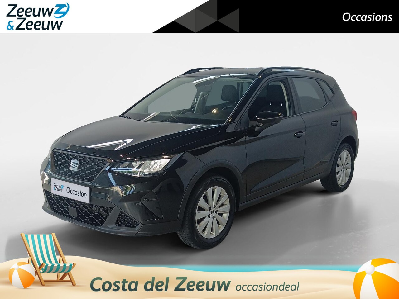 SEAT Arona - 1.0 TSI Style Business Intense *Navi+Camera*Climate Control*Carplay*Stoelverwarming*Parkee - AutoWereld.nl