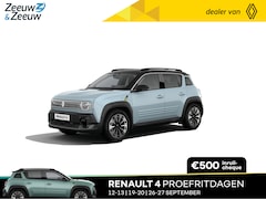 Renault 4 - 4 Iconic Comfort Range | Profiteer nu van €1000, - orderpremie | 409KM Actieradius | 165km