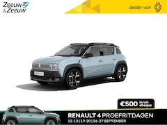 Renault 4 - 4 Techno comfort range | Profiteer nu van €1000, - orderpremie | 409KM Actieradius | 165km