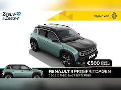 Renault 4 - 4 comfort range techno 52 kWh | NIEUW TE BESTELLEN NU MET €1.000, - SALE & SALE KORTING