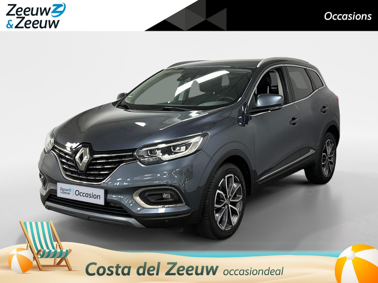 Renault Kadjar - 1.3 TCe Intens NAVI AIRCO CAMERA CRUISE CONTROLE APPLE CARPLAY ANDROID AUTO ZEER MOOIE AUT - AutoWereld.nl