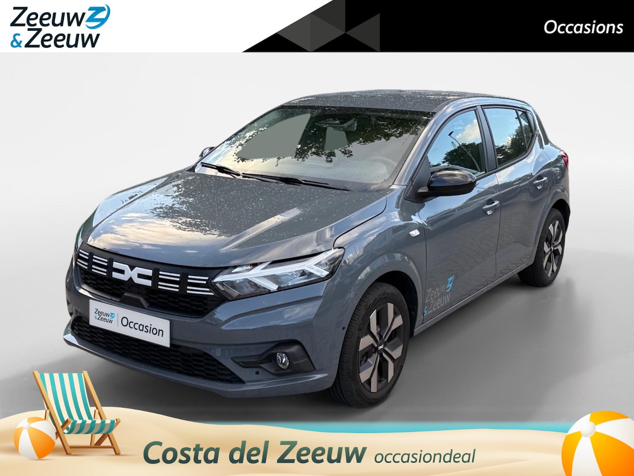Dacia Sandero - 1.0 TCe 90 Journey AIRCO CAMERA CRUISE CONTROLE APPLE CARPLAY ANDROID AUTO KEYLESS ENTRY Z - AutoWereld.nl