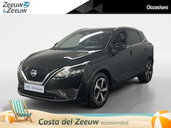 Nissan Qashqai - 1.3 MHEV Xtronic Tekna AIRCO PANORAMADAK 360GRADEN CAMERA PARKEERSENSOREN ELEKTRISCHE ACHT