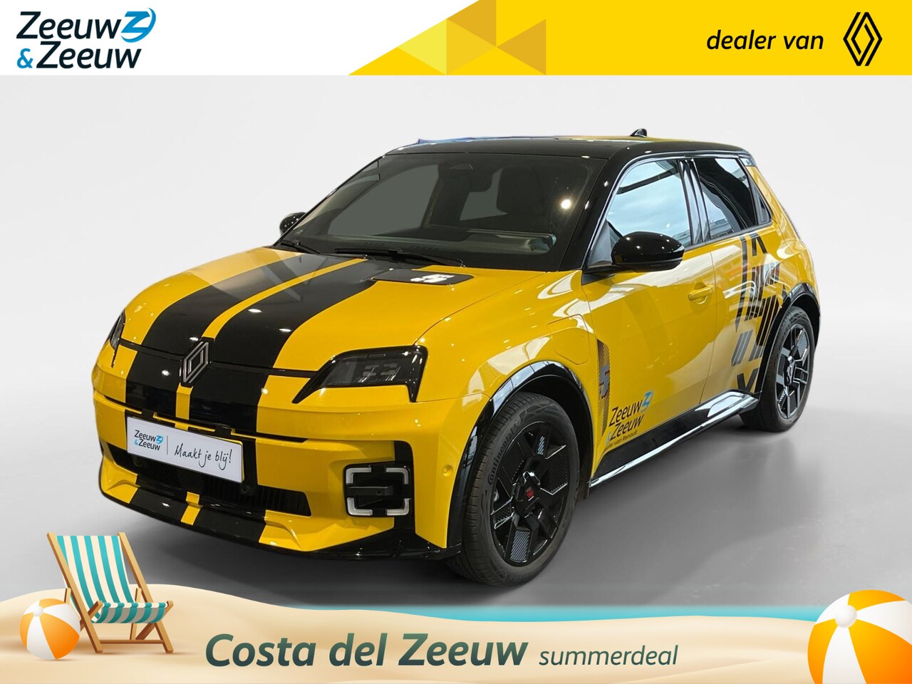Renault 5 - comfort range iconic cinq 52 kWh | UIT VOORRAAD LEVERBAAR OP = OP NU MET €1.000,- SALE & S - AutoWereld.nl