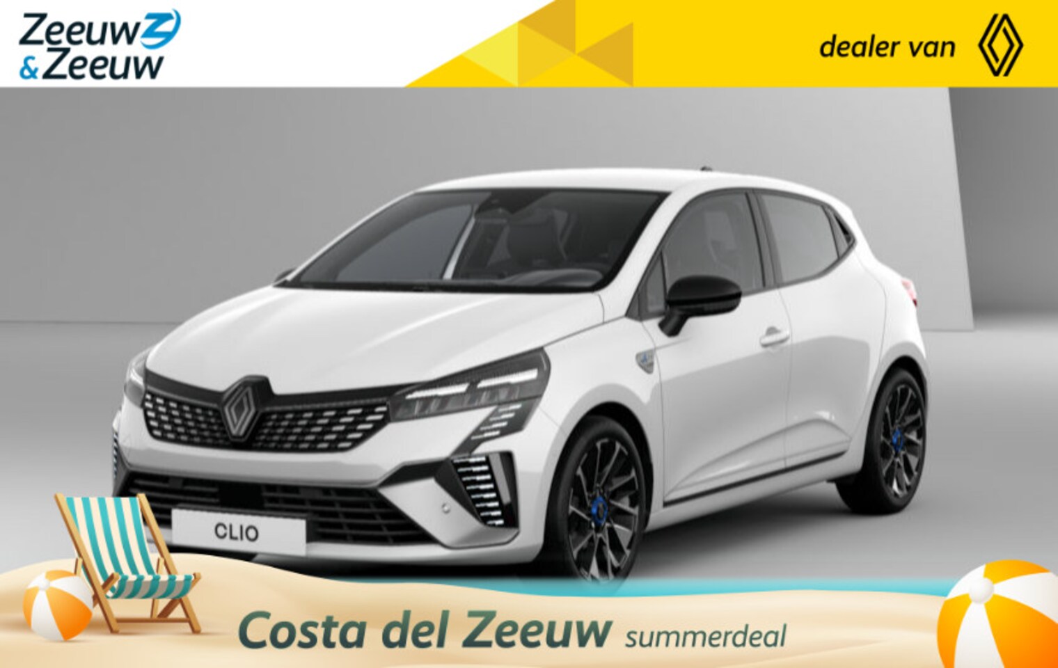 Renault Clio - 1.6 E-Tech Full Hybrid 145 esprit Alpine UIT VOORRAAD LEVERBAAR | NU MET 2000,- VOORRAAD K - AutoWereld.nl