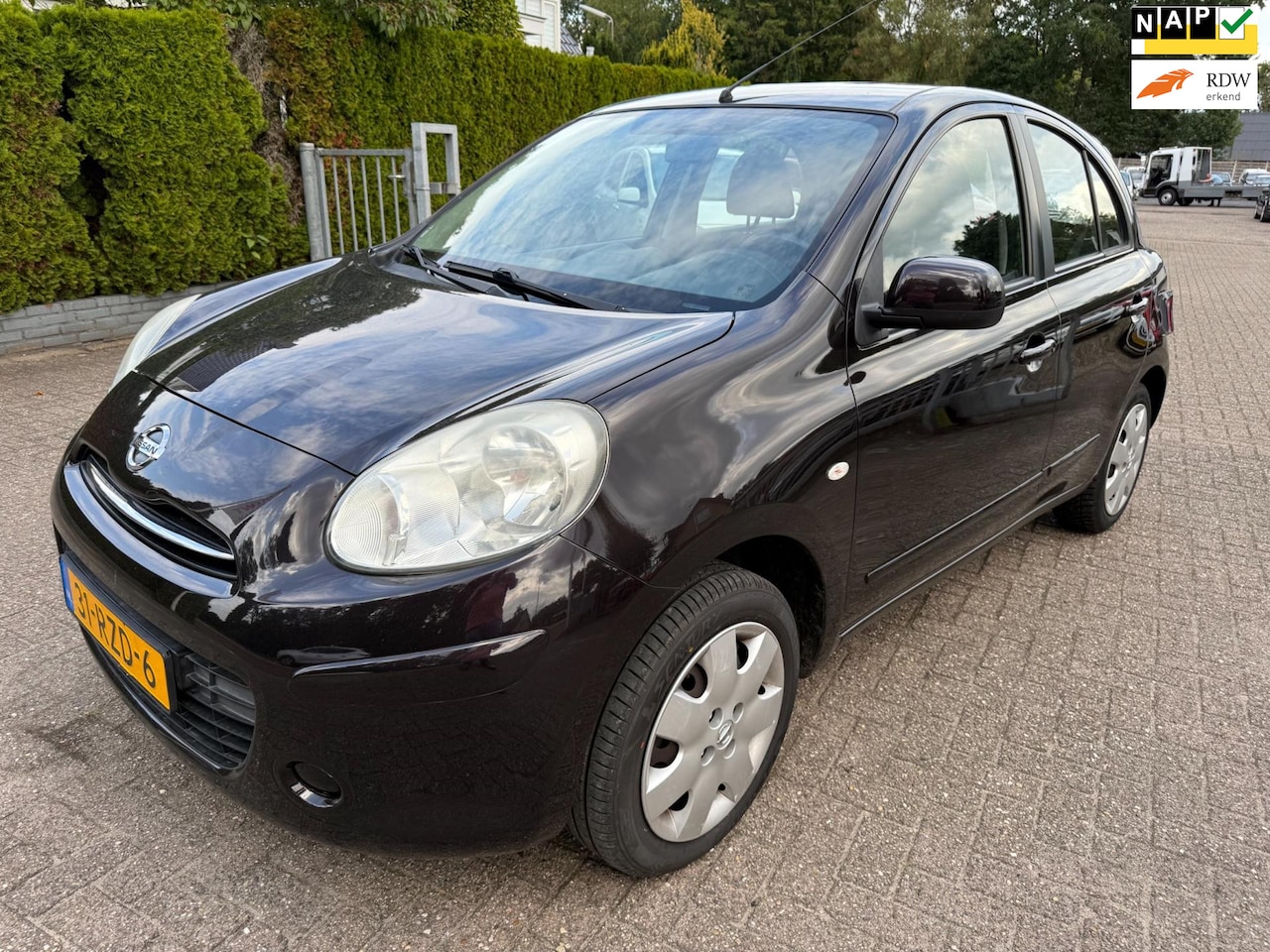 Nissan Micra - 1.2 5-DRS Acenta ECC CRUISE BLUETOOTH NAP - AutoWereld.nl